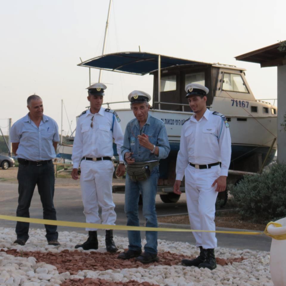 ביקור וחנוכת כיכר עש נחצ'ה במבואות ים 2013