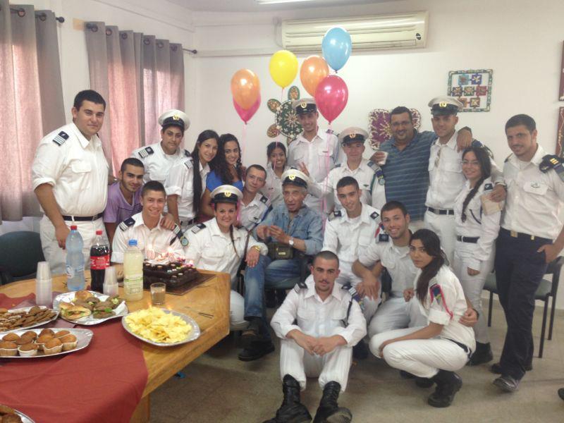 ביקור וחנוכת כיכר עש נחצ'ה במבואות ים 2013